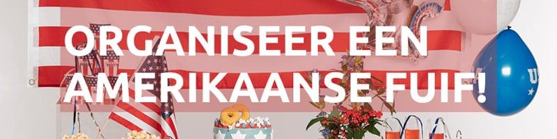 Organiseer een Amerikaanse fuif