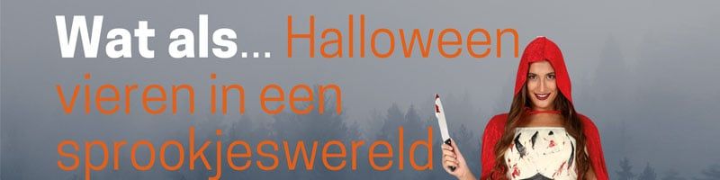 Wat als ze in een sprookjeswereld Halloween vieren