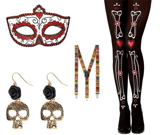 Dia de los muertos accessoires