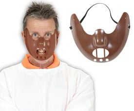 Franje jogger Danser Hannibal Lecter masker kopen? | Dé Goedkoopste | Carnavalskleding.nl