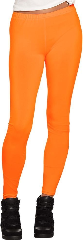 Wolf & Rita Gaspar Gebreide Legging Zwart - Orange Mayonnaise