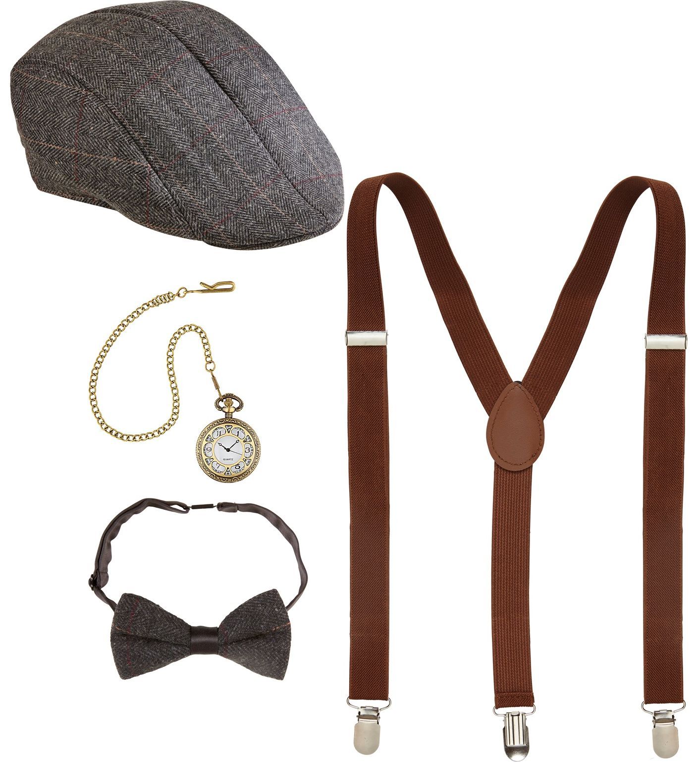 Peaky blinders retro accessoire setje