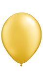 10 gouden metallic ballonnen 30cm