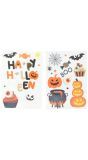 23 Halloween raamstickers