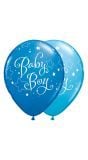 25 baby boy ballonnen 28cm