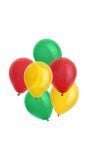 Ballonnen set rood-geel-groen