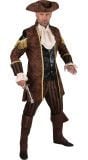 Bruine piratenoutfit