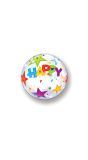 Bubbles ballon Happy Birthday 56cm