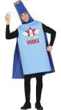 Captain Vodka Superheld Kostuum Blauw