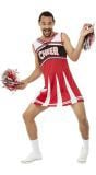 Cheerleader Heren Kostuum Rood