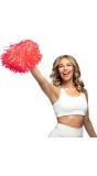 Cheerleader Rode Pompom 34 cm