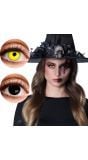 Crazy Witch 3-maands Duolenzen Halloween