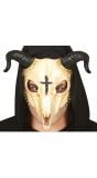 Cult priester ram schedel masker