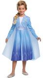 Disney Elsa Meisjes Kostuum Blauw