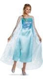 Disney Frozen Elsa Vrouwen Kostuum Blauw