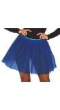 Donkerblauwe dames basic tutu