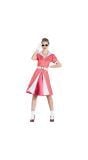 Fifties Kostuum Rood Dames