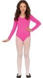 Fuchsia Lange Mouwen Leotard kind