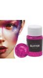 Glittergel paars magenta