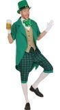 Groene St. Patrick's Outfit Mannen