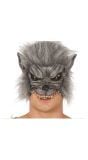 Grote boze wolf half masker