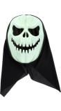 Halloween glow in the dark masker pompoen