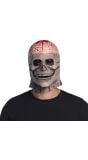 Halloween Latex Brain Skull Hoofdmasker