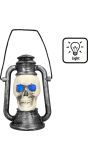 Halloween LED Skull Lantaarn 3 Kleuren