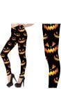 Halloween pompoen legging  dames