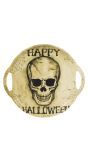 Halloween skull dienblad met handvaten