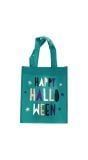 Halloween tas turquoise