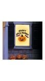 Happy halloween gel raam stickers