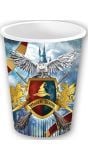 Harry Potter magic school partybekers 240ml