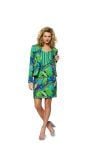 Jungle bladeren Opposuits dames kostuum