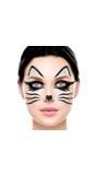 Katten glittermasker