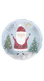 Kerstman folieballon Kerstmis 45 x 45 cm