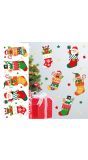 Kerstsokken muur stickers