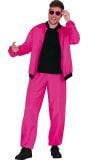 Neon Roze Trainingspak 80's 90's heren