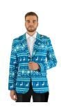 Opposuits Heren Blazer Nordic Blauw