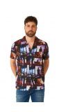 Opposuits Heren Hawaii Blouse A Nightmare On Elmstreet Zwart