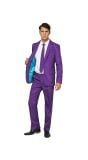 Opposuits Heren Solid Purple Kostuum