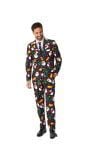 Opposuits Heren Xmas Icons Zwart