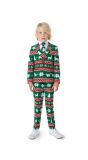 Opposuits Jongens Festivity Kerst Kostuum Groen