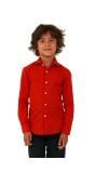 Opposuits Jongens Overhemd Red Devil Rood