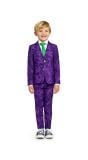 Opposuits Jongens The Joker Kostuum Paars