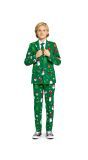 Opposuits Tieners Festivity Kerst Kostuum Groen