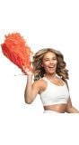 Oranje Cheerleader Pompom 34 cm