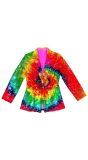 Pailletten colbert dames tie dye