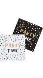 Papieren 'Party Time' Verjaardag Servetten 20 stuks