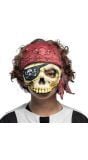 Piraten Halfmasker Doodshoofd